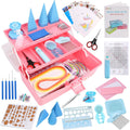 Quilling Kits for Beginners with 24 Tools & Durable Storage - Complete