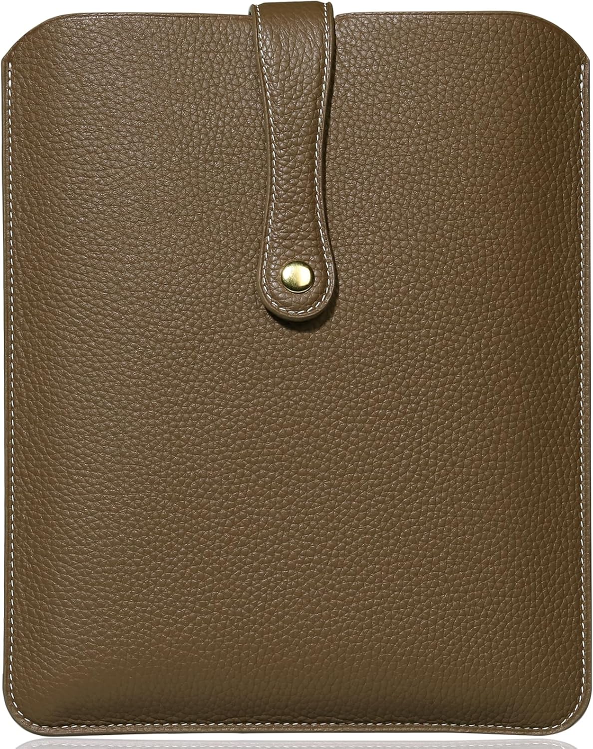 Real Leather Laptop Sleeve for MacBook Pro & Air - Gray