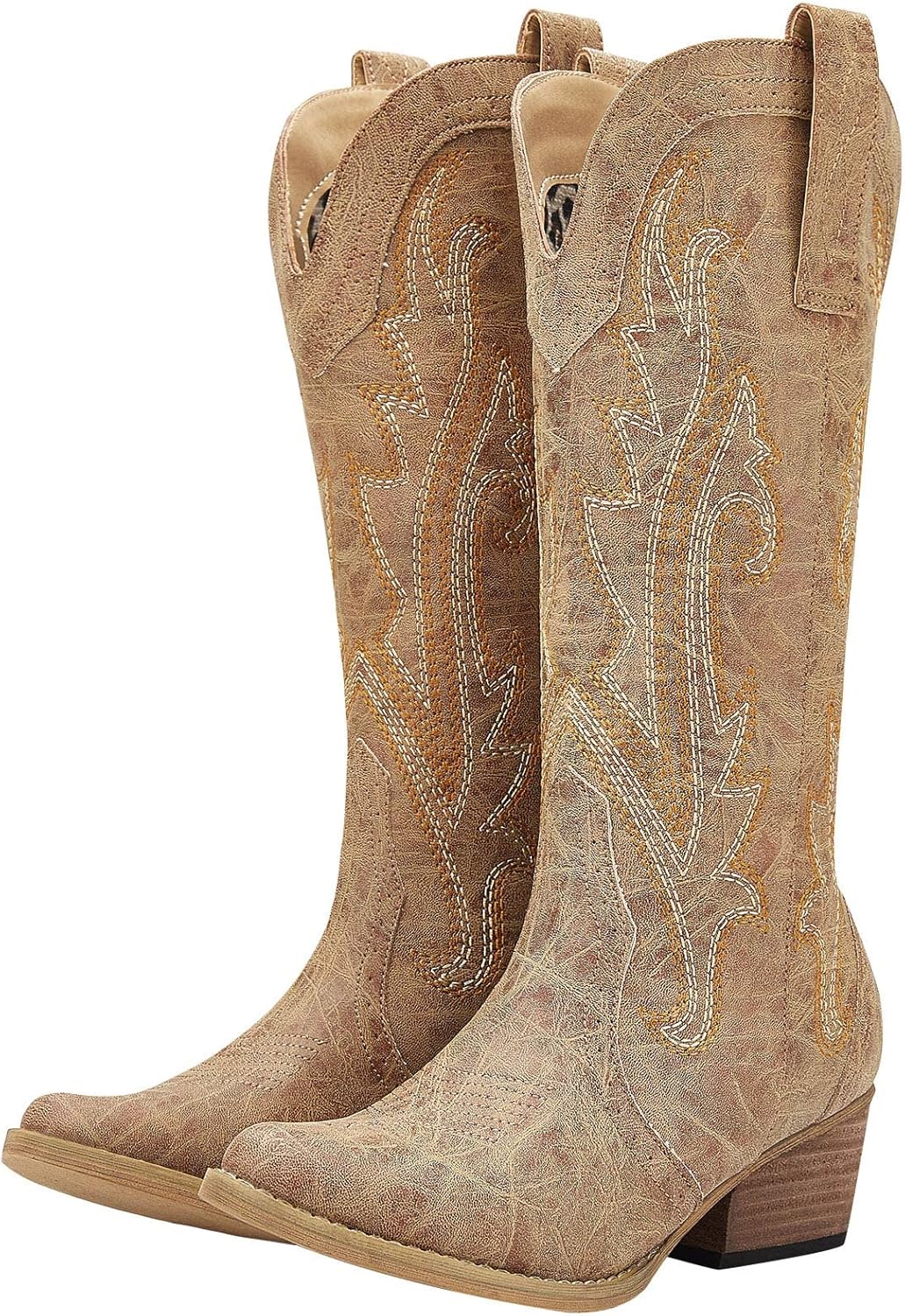 HISEA Rollda Cowboy Boots for Women: Stylish Comfort for All Occasions
