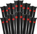 8Ft Pool Water Bags 10 Pack - Dual Chamber Winter Cover Weights
