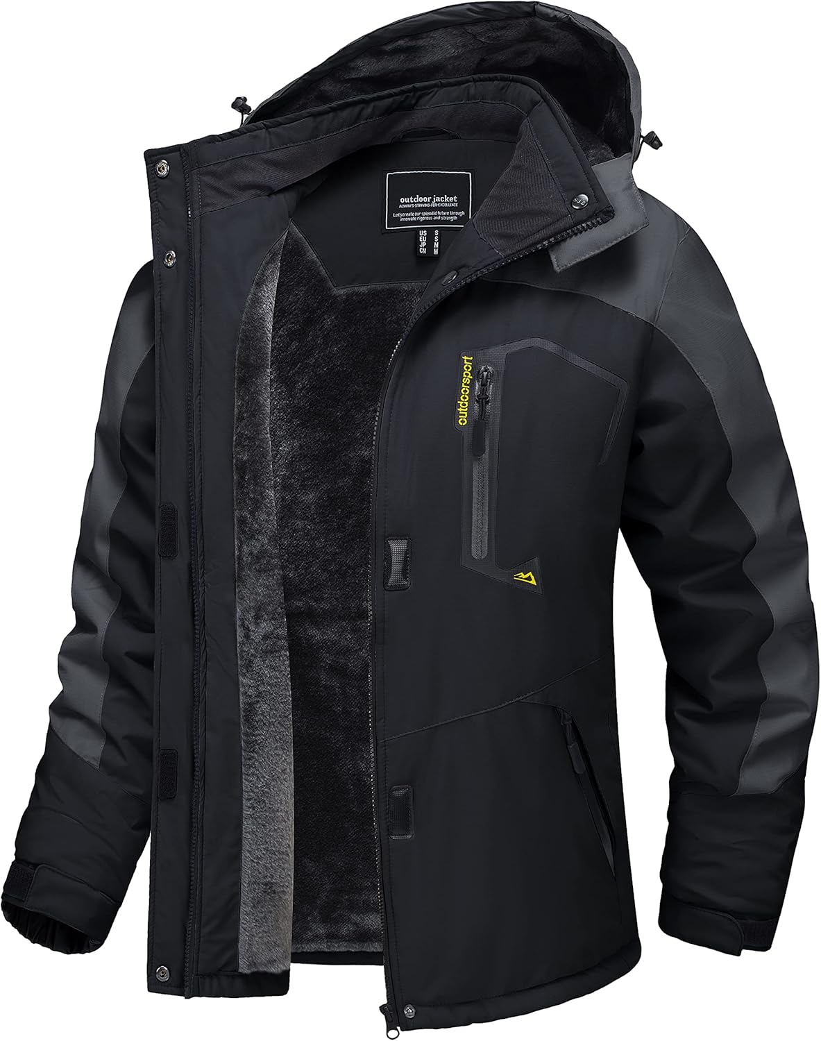 TACVASEN Women's Winter Jacket Waterproof Ski Coat for Cold Weather