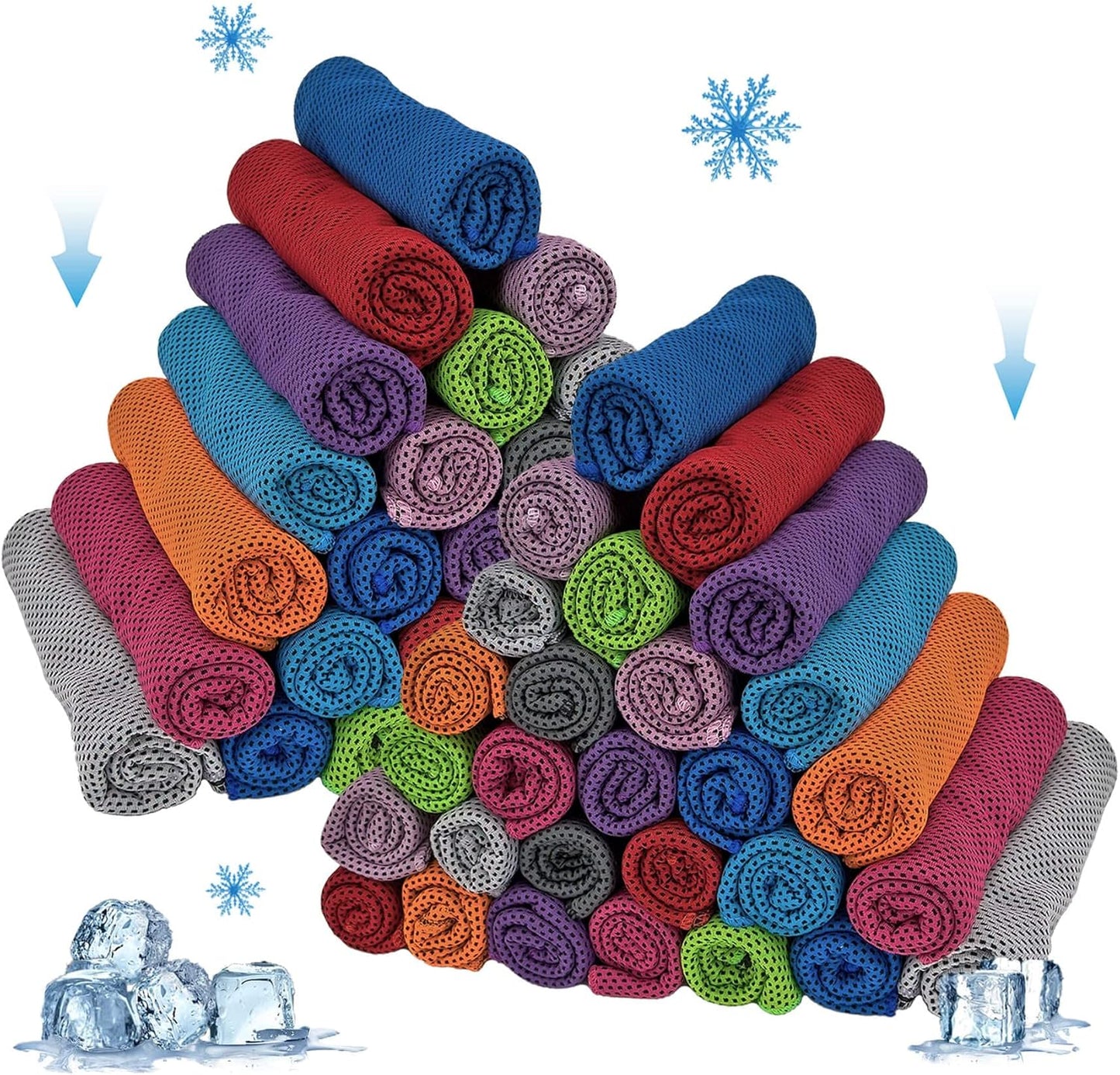 AWOWZ Cool Towels: Stay Refreshed All Day!