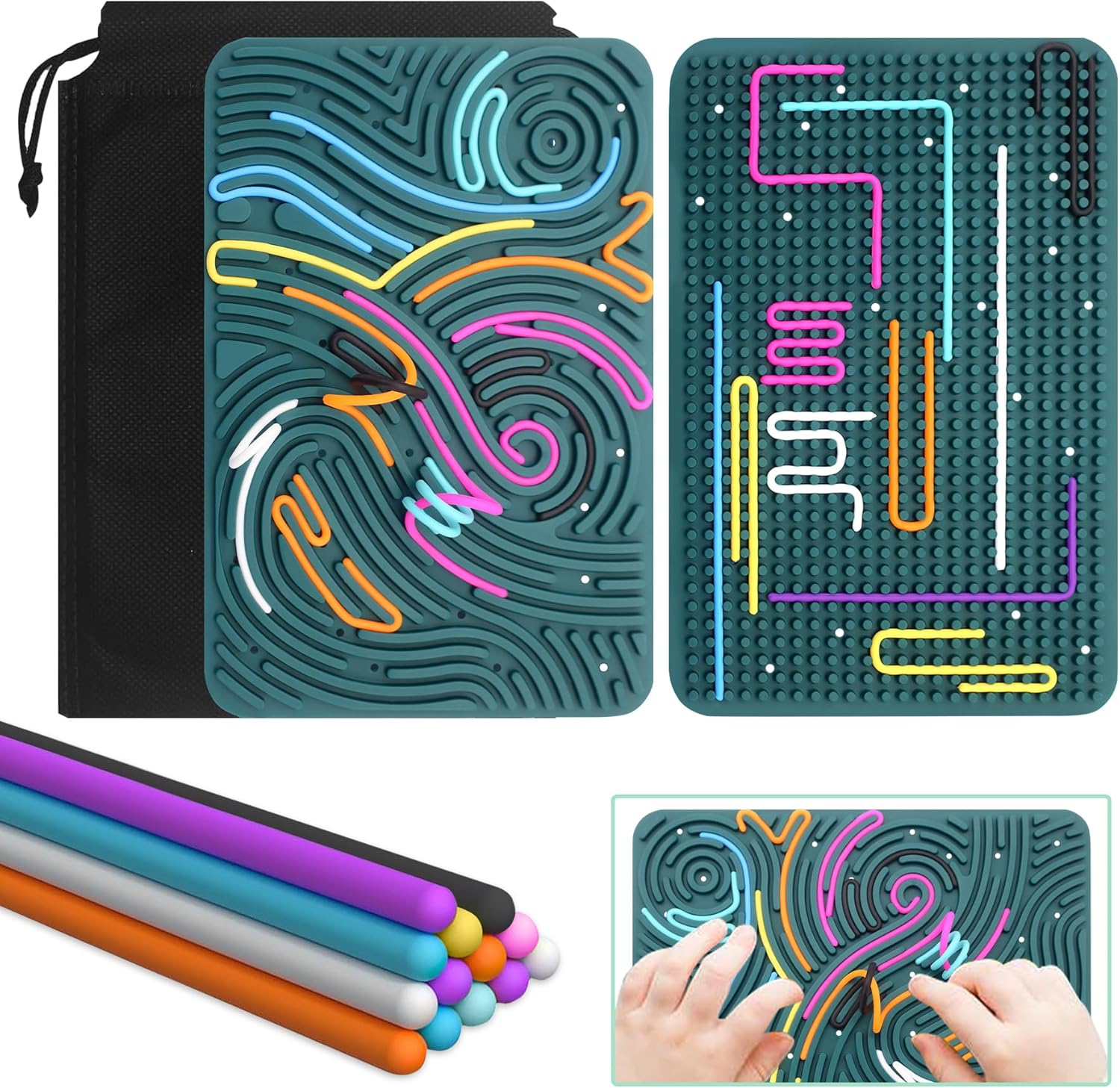 Calming Sensory Fidget Board for Kids & Adults - Liangding