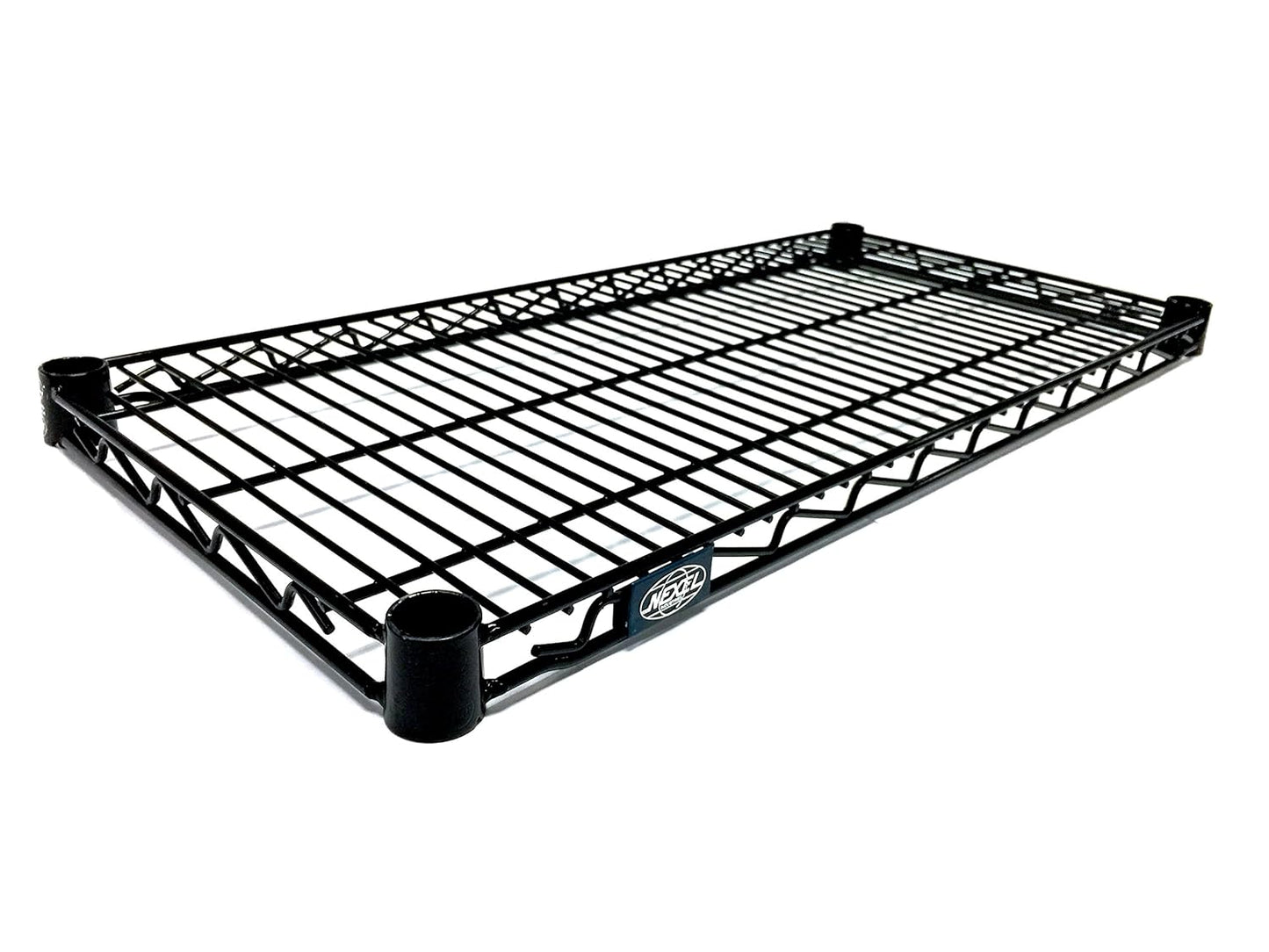 Nexel Wire Shelf for Shelving Units, 18in x 24in, Black Finish