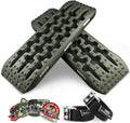 X-BULL Recovery Traction Tracks Tire Ladder for Sand Snow Mud - Olive