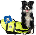Paws Aboard Dog Life Jacket - Neon Yellow Medium - Safe Swim Vest