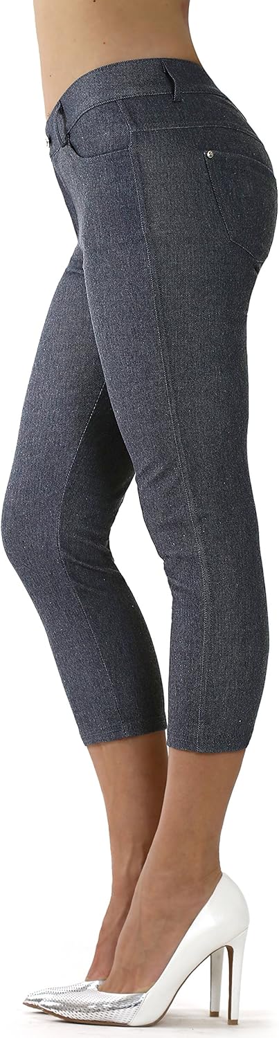 Prolific Health Women's Jean Look Jeggings for Comfort and Style
