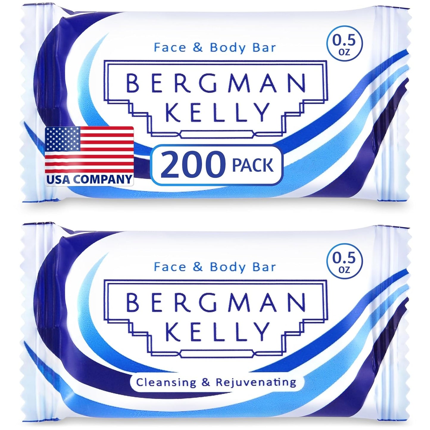 Luxury Hotel Soap Bars with White Tea Scent - 200 Pack