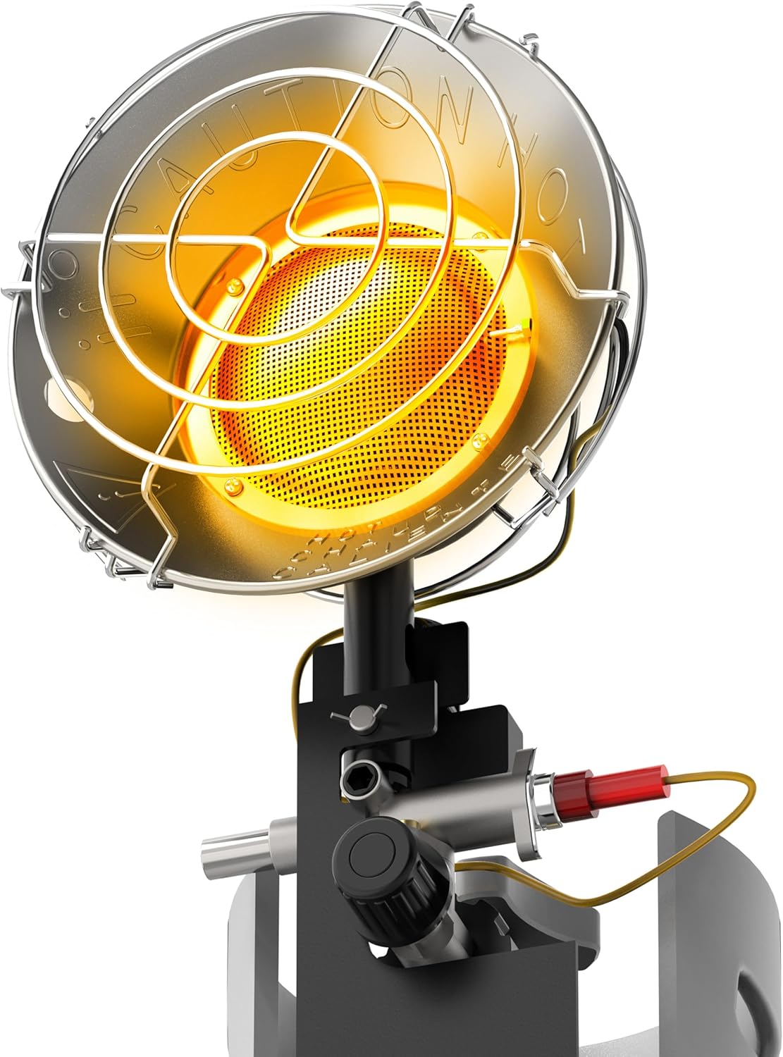 Karveden Outdoor Propane Heater - 15,000 BTU Portable with 3 Heating Modes