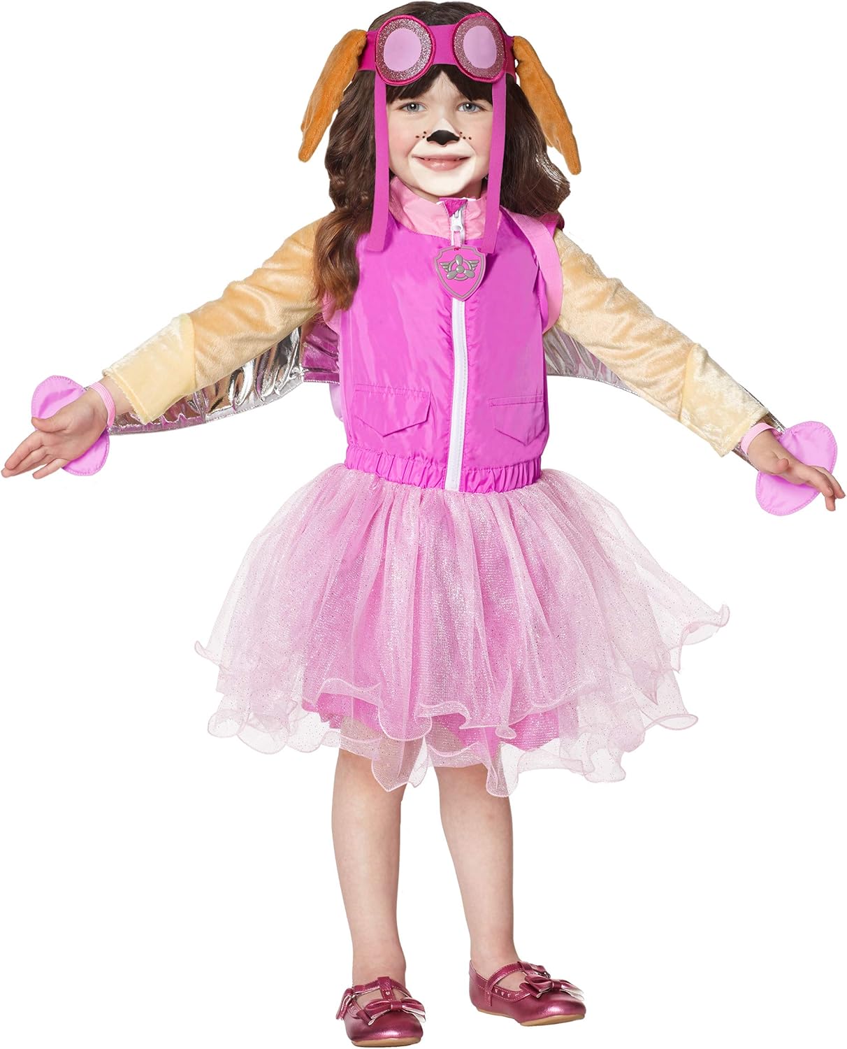 PAW Patrol Toddler Skye Costume - Officially Licensed Pilot Outfit