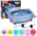 Light Ignite Spinning Tops Battle Set - Stadium + 6 Light Tops