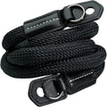 Sheetline Black Rope Camera Strap with Nappa Leather Ends - Springy