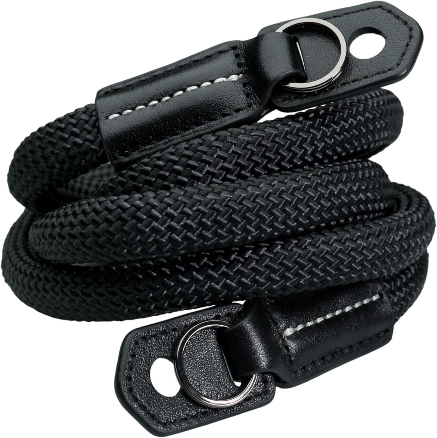 Vi Vante Sheetline Black Rope Camera Strap with Nappa Leather Ends
