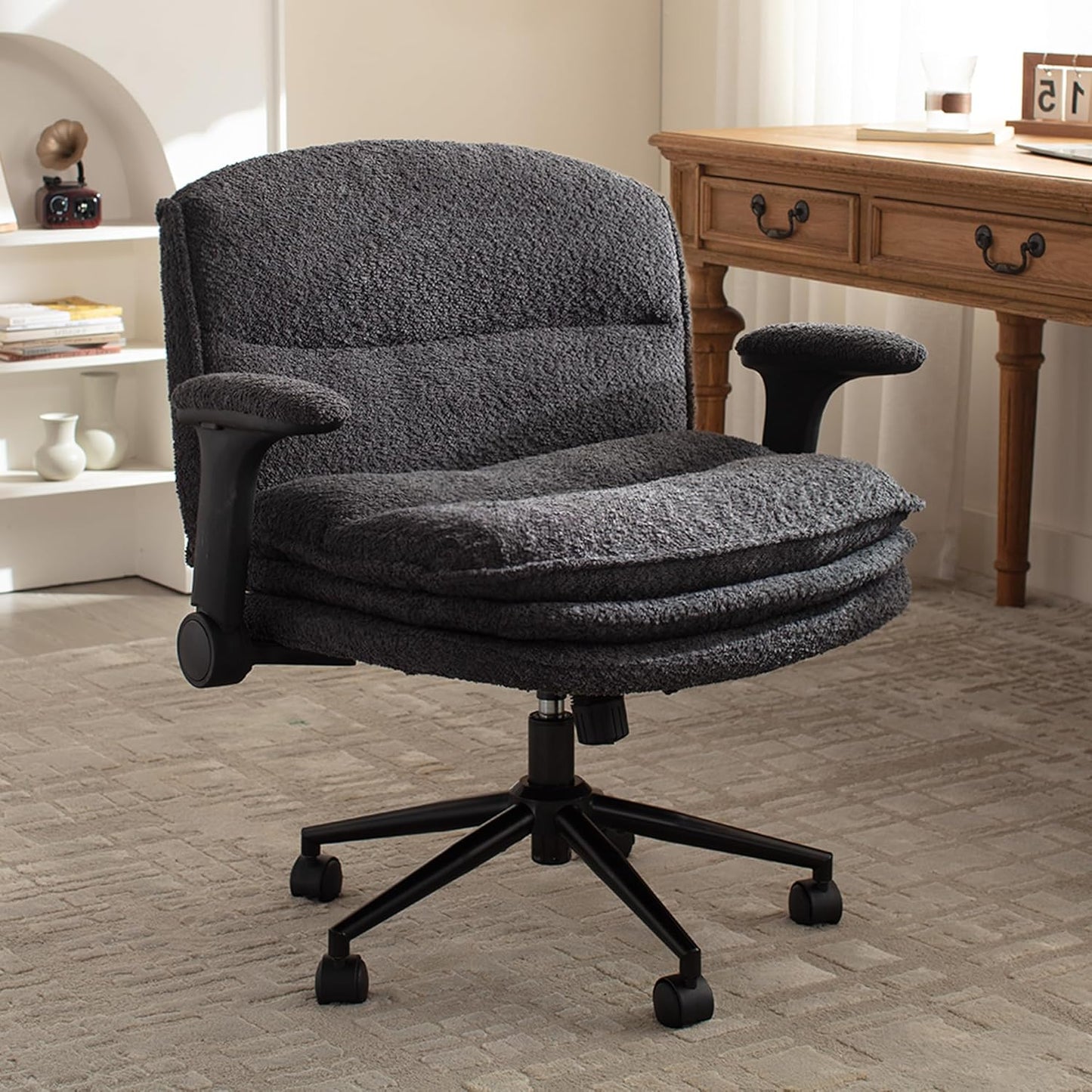 Dowinx Criss Cross Chair: Ergonomic Office Armchair for Comfort