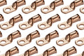 1/0 AWG Copper Battery Cable Ends 50 Pack - Heavy Duty Lugs