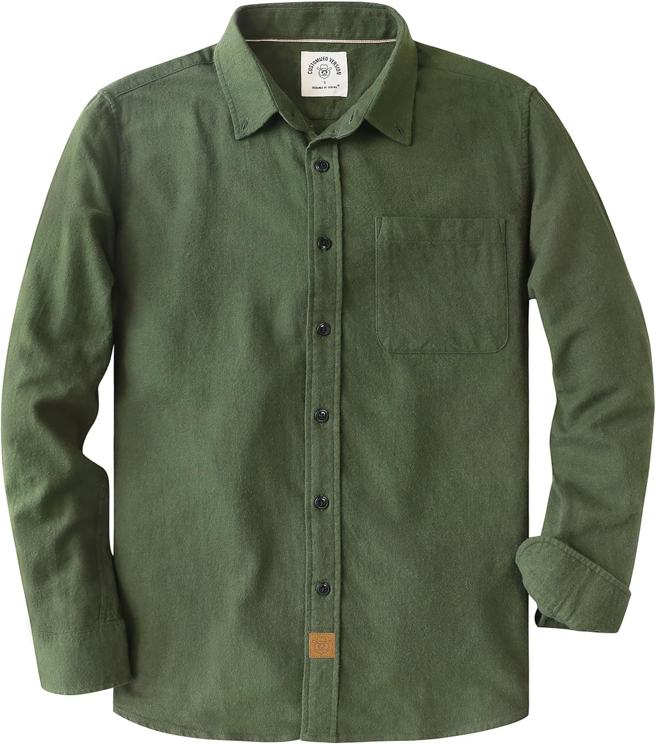Dubinik Flannel Shirt for Men: Cozy Cotton Casual Wear