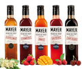 Mayer Hungarian Syrup 5-Flavor Variety Pack - Award-Winning Fruit