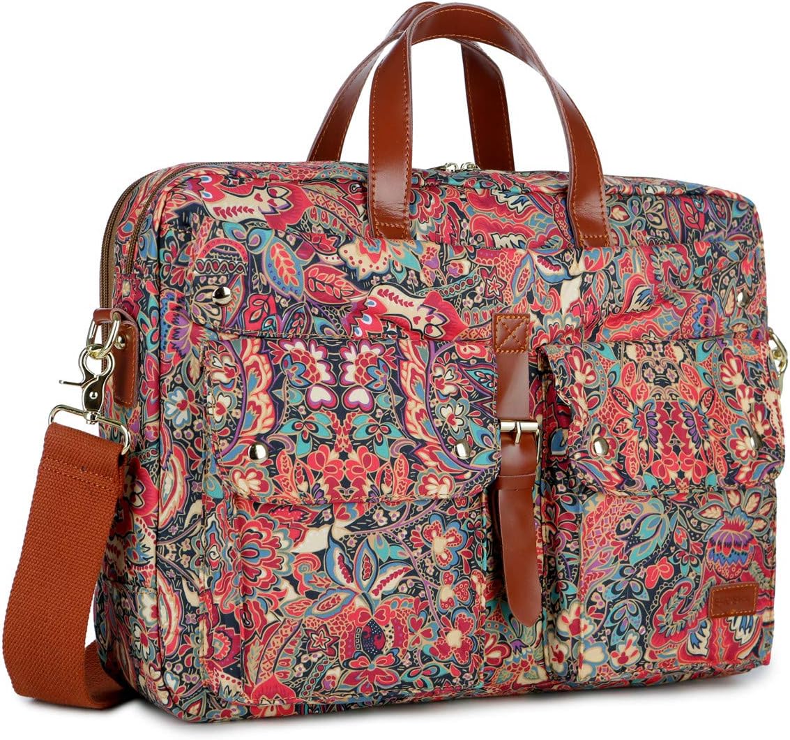 Baosha Multicoloured 17inch Laptop Bag for Women - Stylish & Practical
