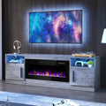 Fireplace TV Stand with 36ft Fireplace for TVs up to 80ft - 70ft