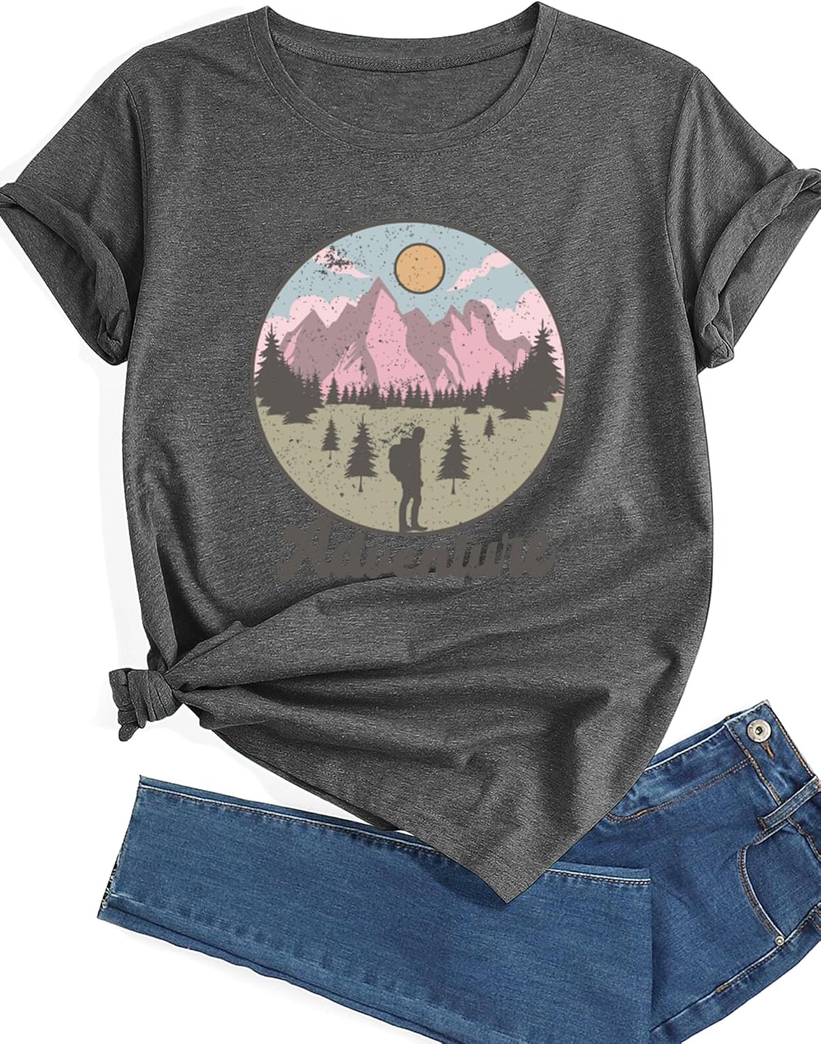 Walsilk Graphic Tee: Casual Summer Style