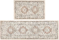 Anti Fatigue Kitchen Mat Set of 2 - Cushioned Non Slip Kitchen Rugs