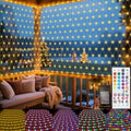 RGB Christmas Net Lights Color Changing Outdoor LED Mesh Lights