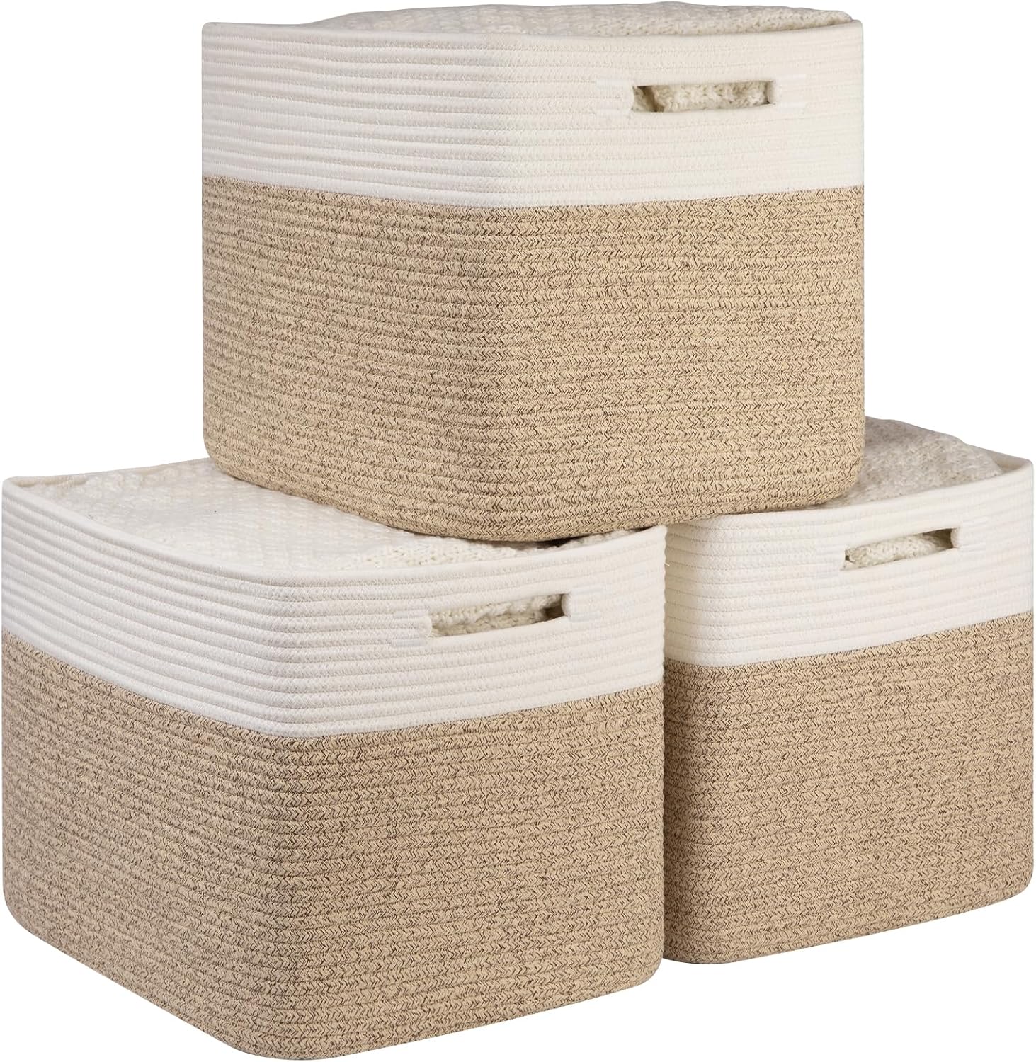 Stylish 13 Inch Cube Storage Bins for Organizing Your Home