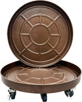 3 Pack Plant Caddy 20 in Heavy Duty Plant Stand with Lockable Wheels