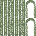 Eucalyptus Garland 48 Pack 7 ft Vines - Bulk Faux Greenery for Decor