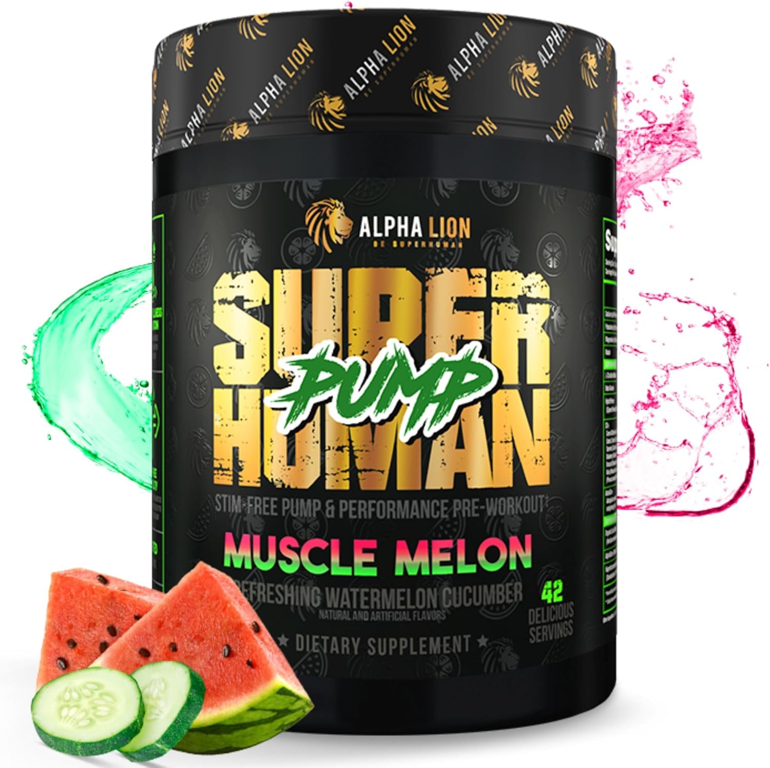 Superhuman Pump Pre Workout Powder for Ultimate Muscle Gains