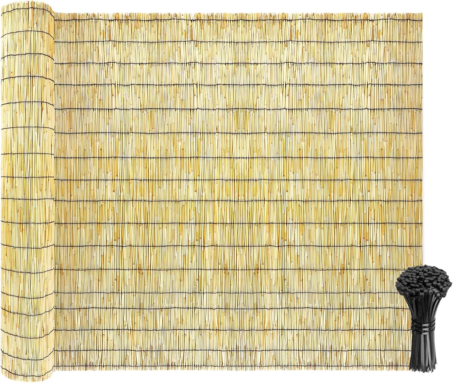 Natural Reed Fencing Rolls for Privacy and Decoration Outdoors