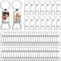 Sublimation Blanks Keychains Metal Bottle Opener Rectangle Aluminum