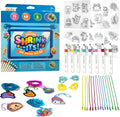 Ooly Shrink-Its 74 PC DIY Shrinking Art Kit - Ready-to-Use Charm Set
