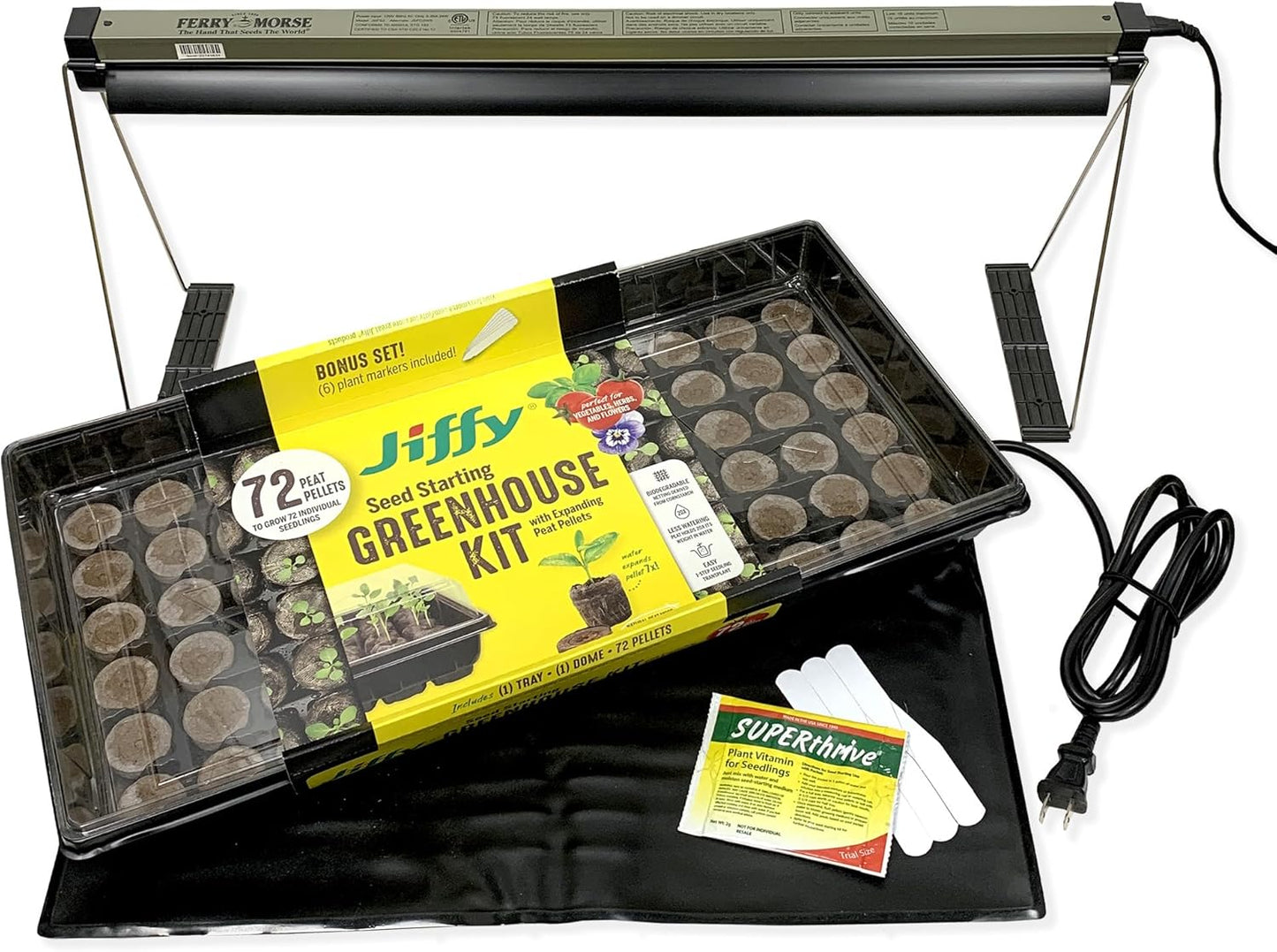 Ferry-Morse Indoor Seed Starting Kit - Grow with Ease!