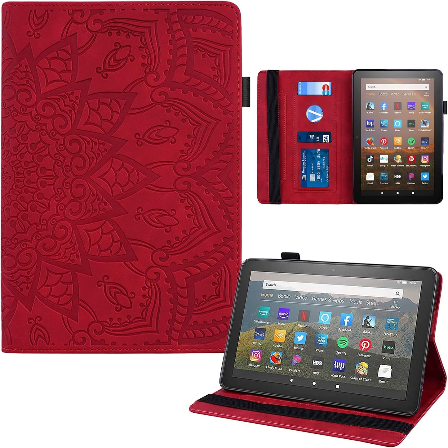 Kindle Fire HD 8 2020 Case with Auto Sleep/Wake Feature
