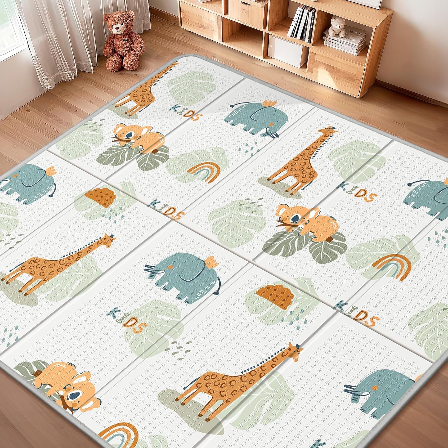 Foldable Baby Play Mat for Floor - Extra Large Crawiling Mat