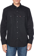Levi's Men's Classic Western Shirt - Durable Denim with Distressed