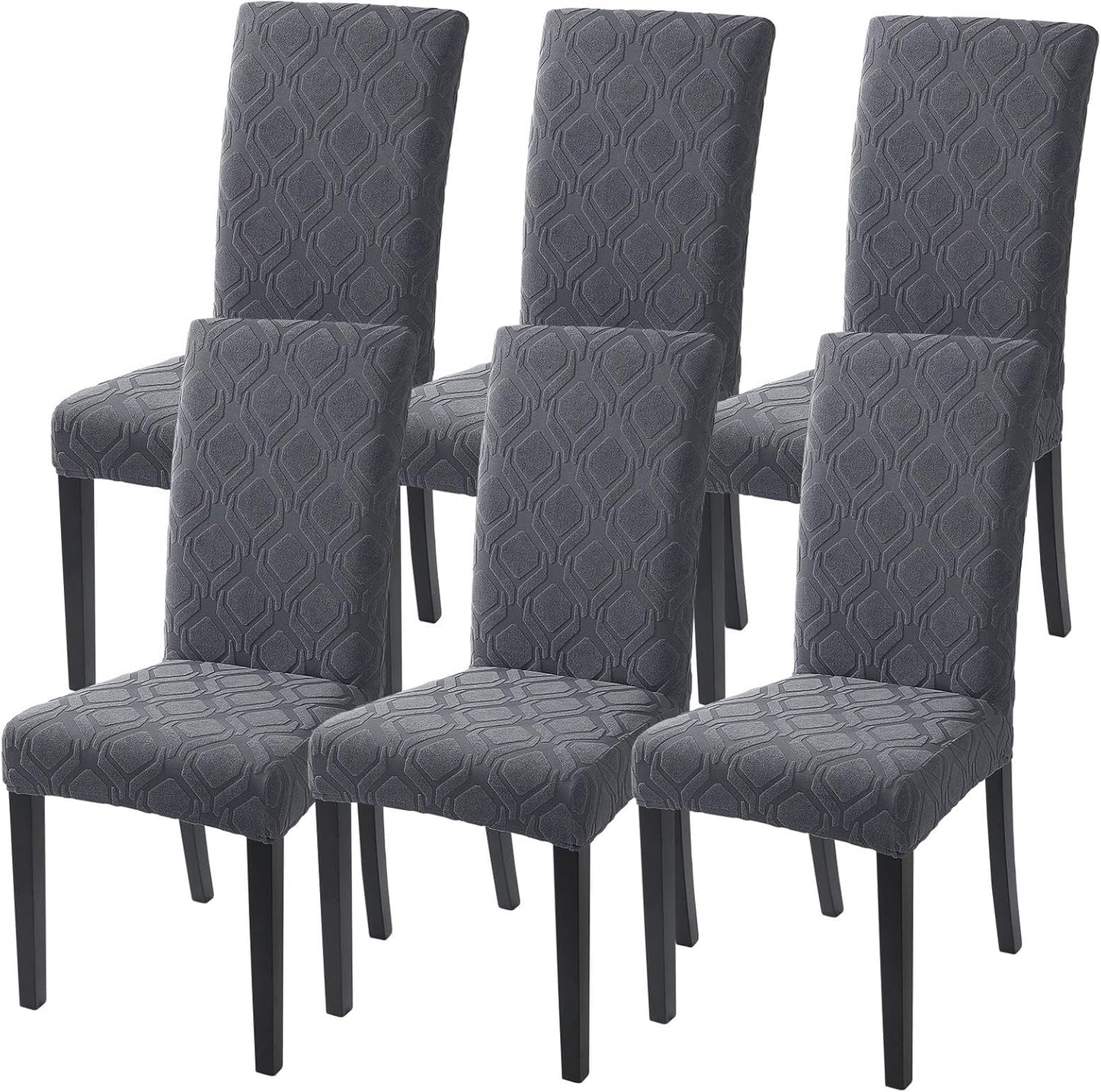SearchI Dining Room Chair Covers Set of 6 for Stylish Protection