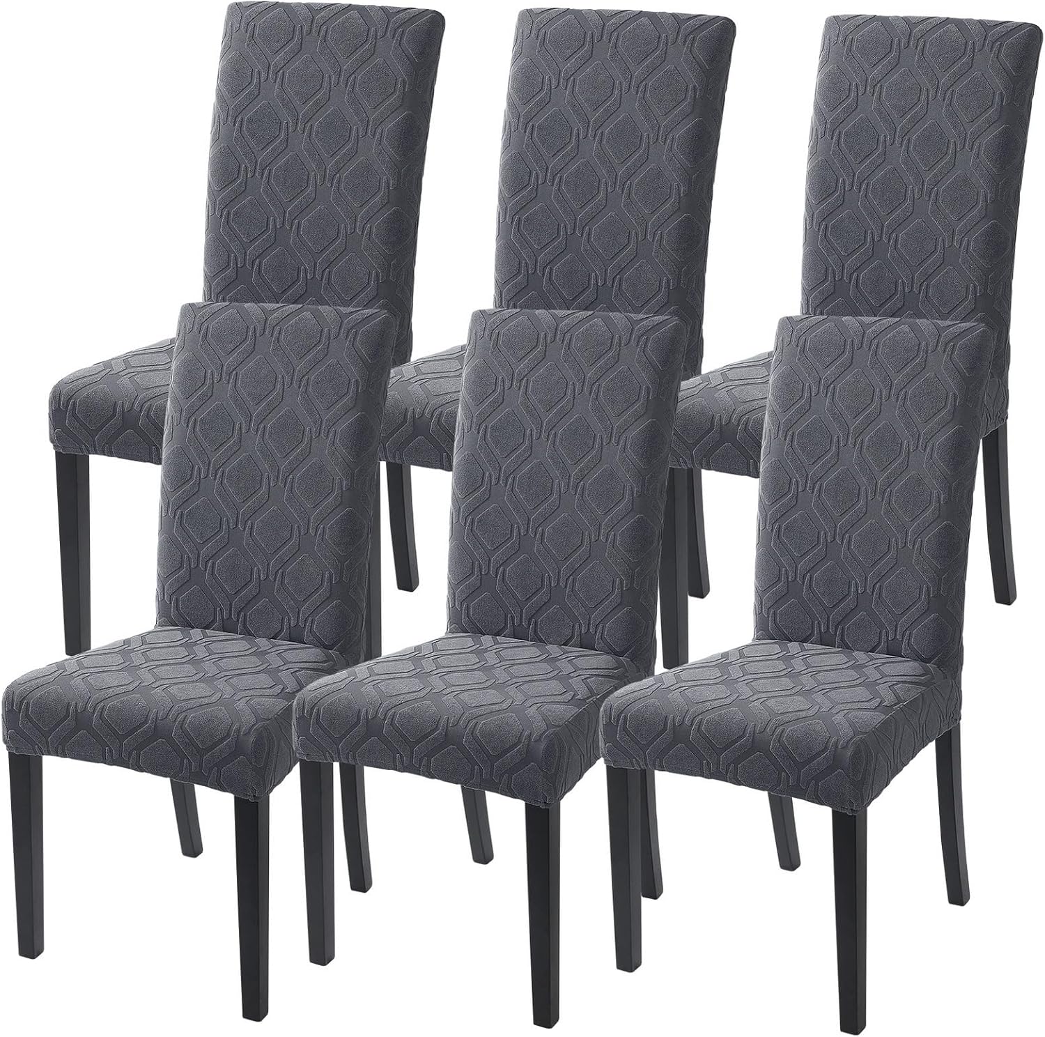 SearchI Dining Room Chair Covers Set of 6 for Stylish Protection