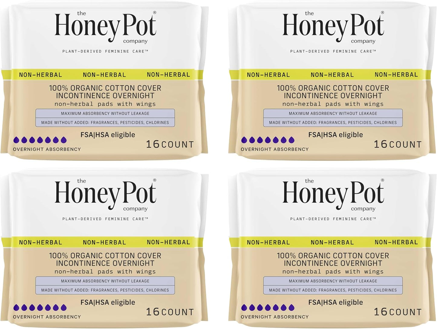 Non-Herbal Incontinence Pads for Women - Ultra-Absorbent Comfort