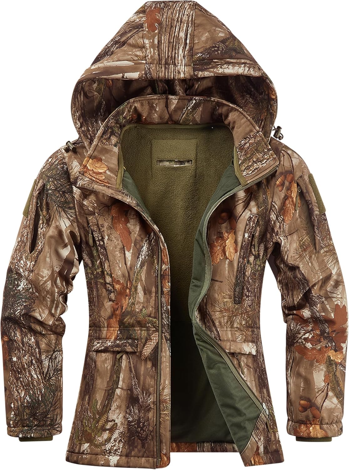 NEW VIEW Womens Hunting Clothes Ultra-Quiet Camo Jacket