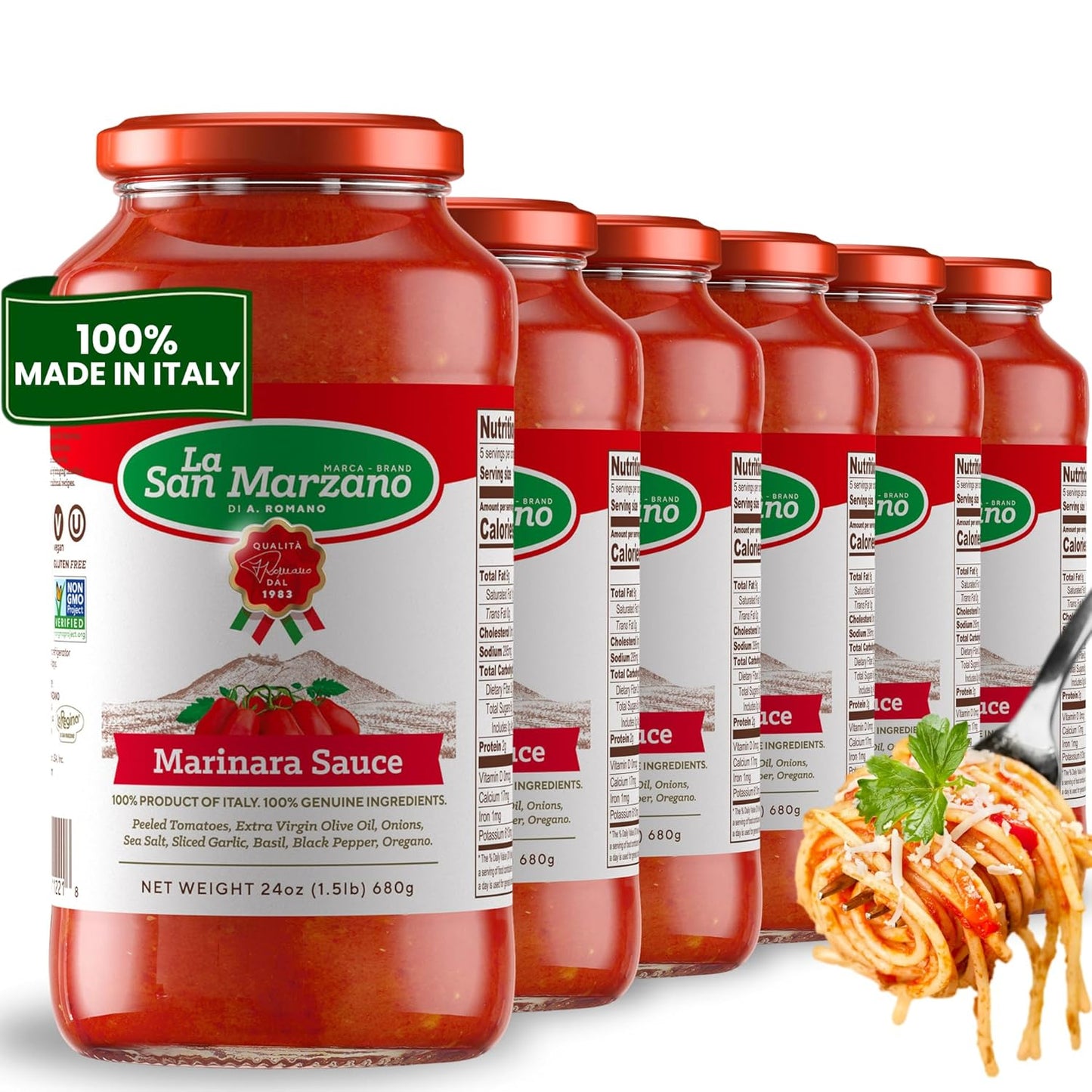 La San Marzano Marinara Sauce - Authentic Italian Flavor
