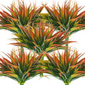 32Pcs Artificial Grass Fake Plants 17.3in Outdoor Greenery - Low