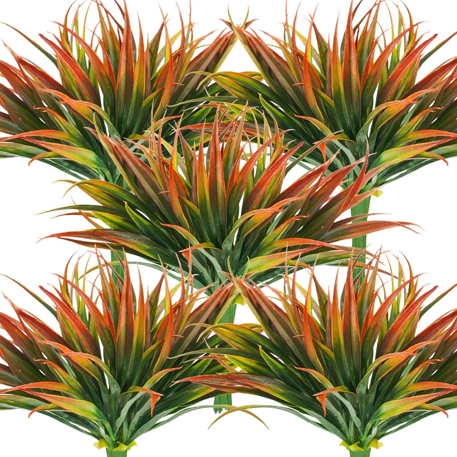 32Pcs Artificial Grass Fake Plants for Home and Garden Decor