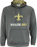 New Orleans Saints Hooded Sweatshirt with Colorful Liner - Sizes S-5XL