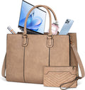 NEWHEY Laptop Bag for Women: Stylish 15.6 Inch Work Tote