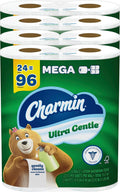 Charmin Ultra Gentle Toilet Paper 24 Mega Rolls for Comfort