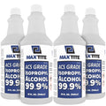 99.9% Isopropyl Alcohol ACS Reagent Grade (1 Gallon, 4 Pack)
