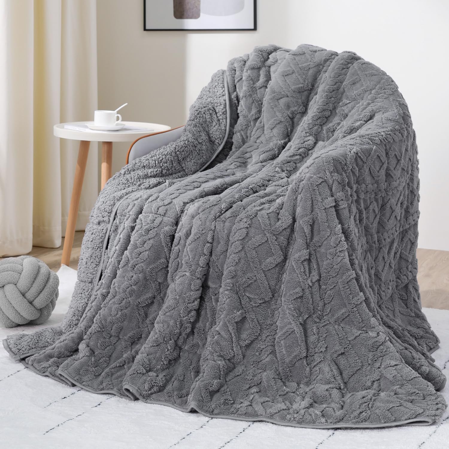 Drewin Weighted Blanket 20lbs for Cozy Sleep and Relaxation