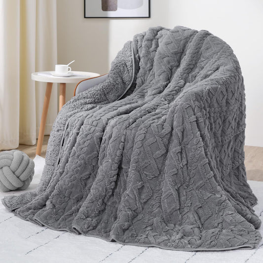 Drewin Weighted Blanket 20lbs for Cozy Sleep and Relaxation